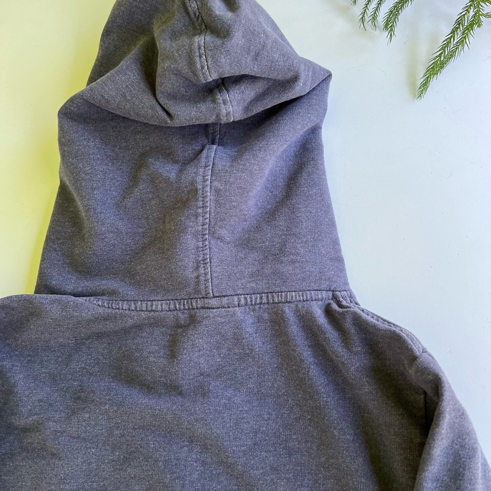 Women’s Patagonia organic cotton blue zip up hoody - Picture 3 of 6
